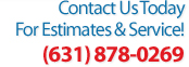 Contact Us Today For Estimates & Service